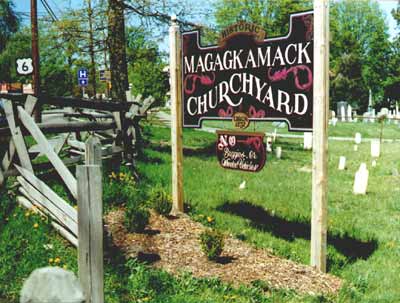 Magagkamack Churchyard sign